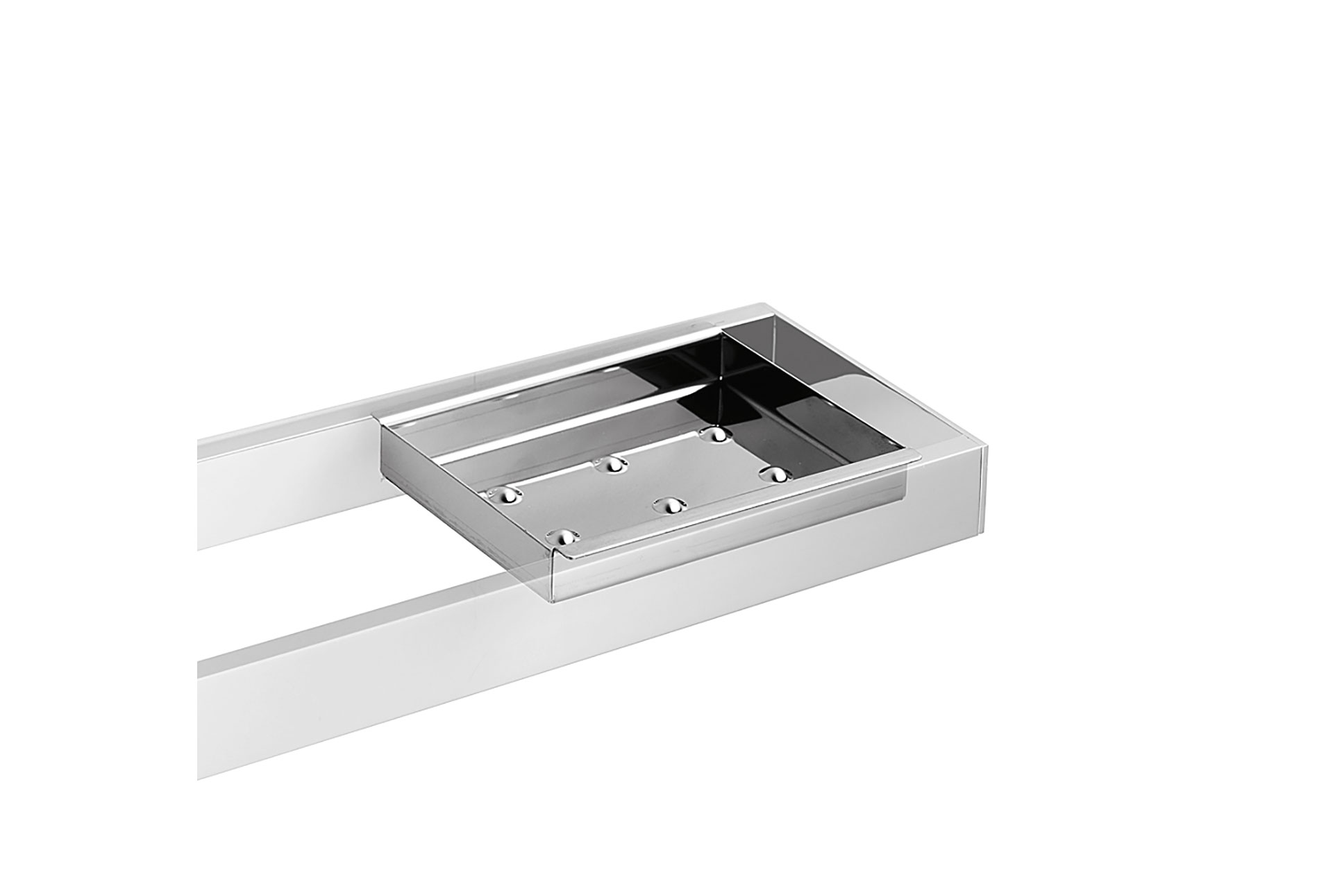 Porte-savon, compatible avec support minimum 120 mm