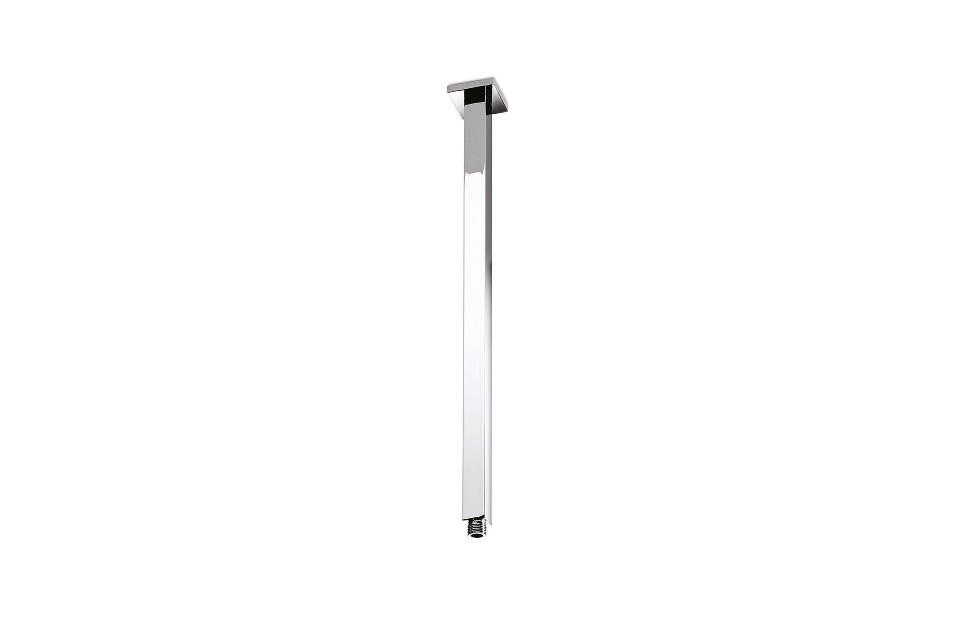 Ceiling square shower-arm, 1?2