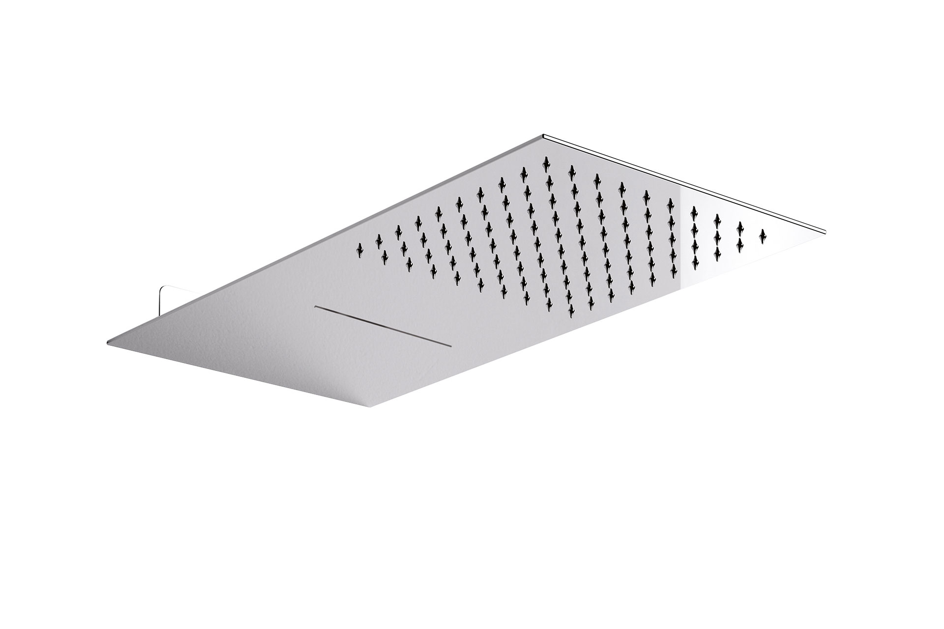 Rectangular flat shower head, with 1?2